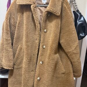 GAP Tan Teddy Jacket